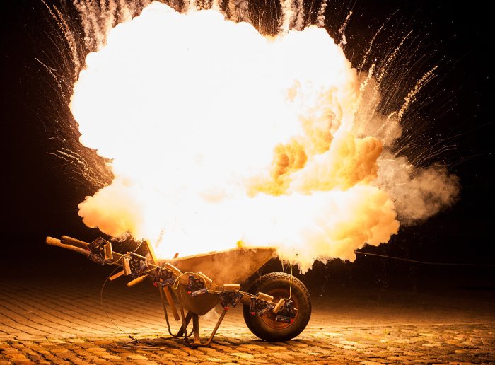 Gun Powder Explosion